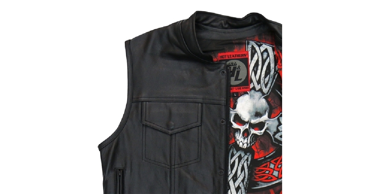 Designer Club Style Vest - Concealed Carry